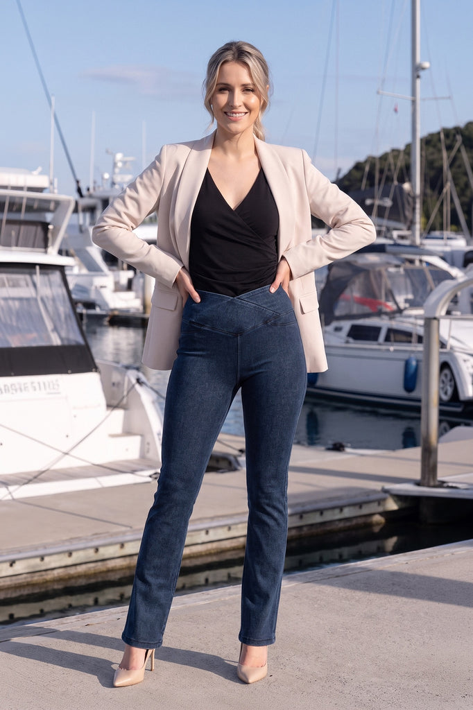 lelosi lelojeans bootcut kelnės lincoln 0