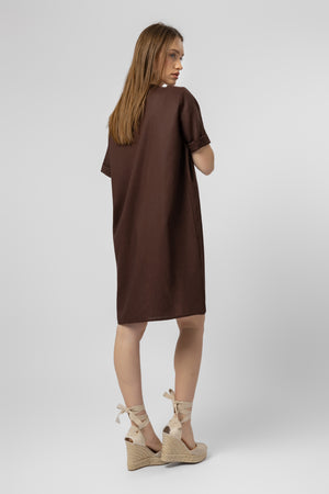 lelosi chicline suknelė espresso 1
