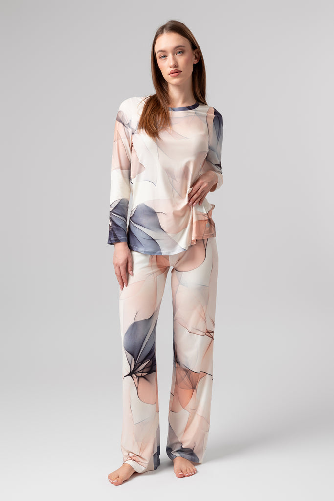 lelosi relaxed pižamos frond 0