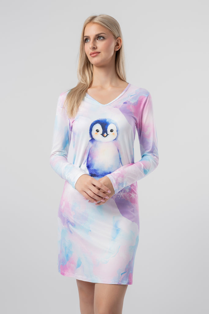 lelosi marškinėliai miegui penguiny 0
