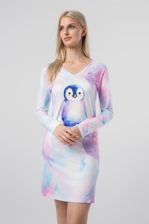 lelosi marškinėliai miegui penguiny 1